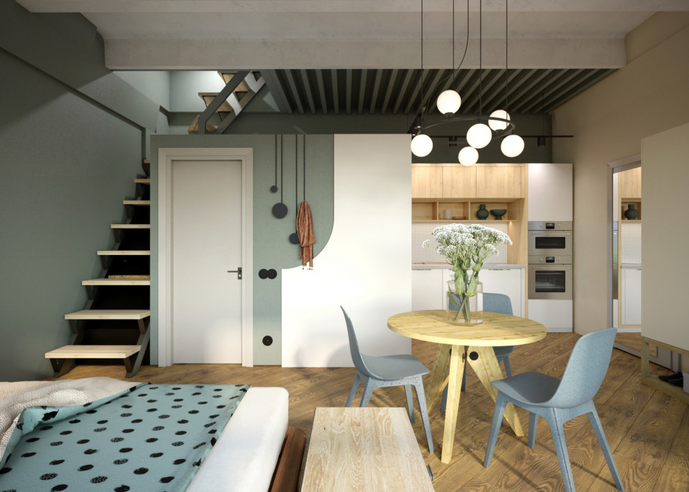 Правое крыло. Вид на кухню