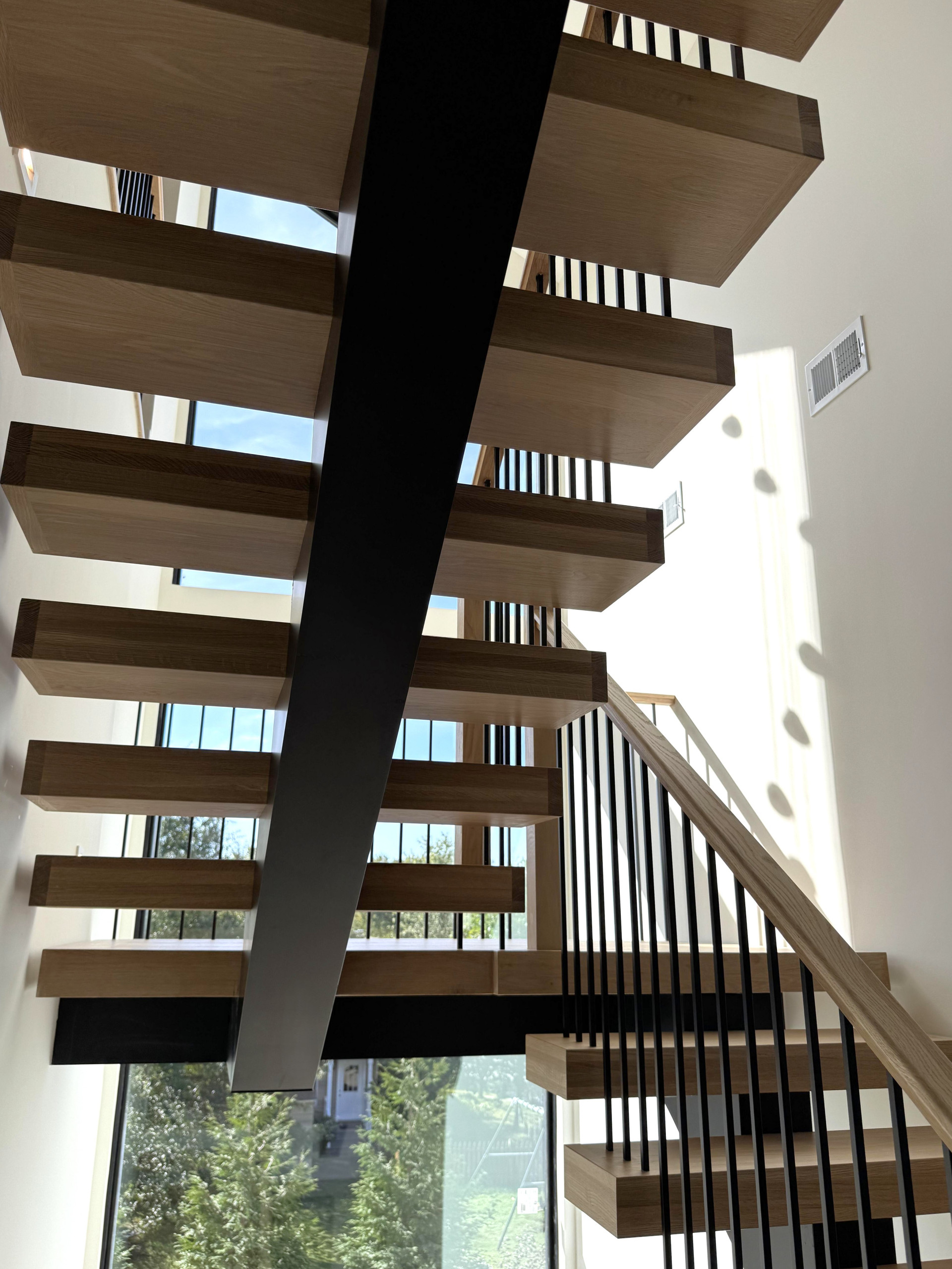 139_Four-Story Modern Staircase, Arlington, VA 22207