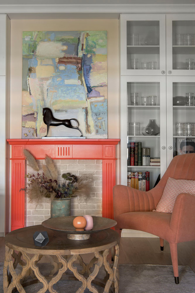 Картины над камином