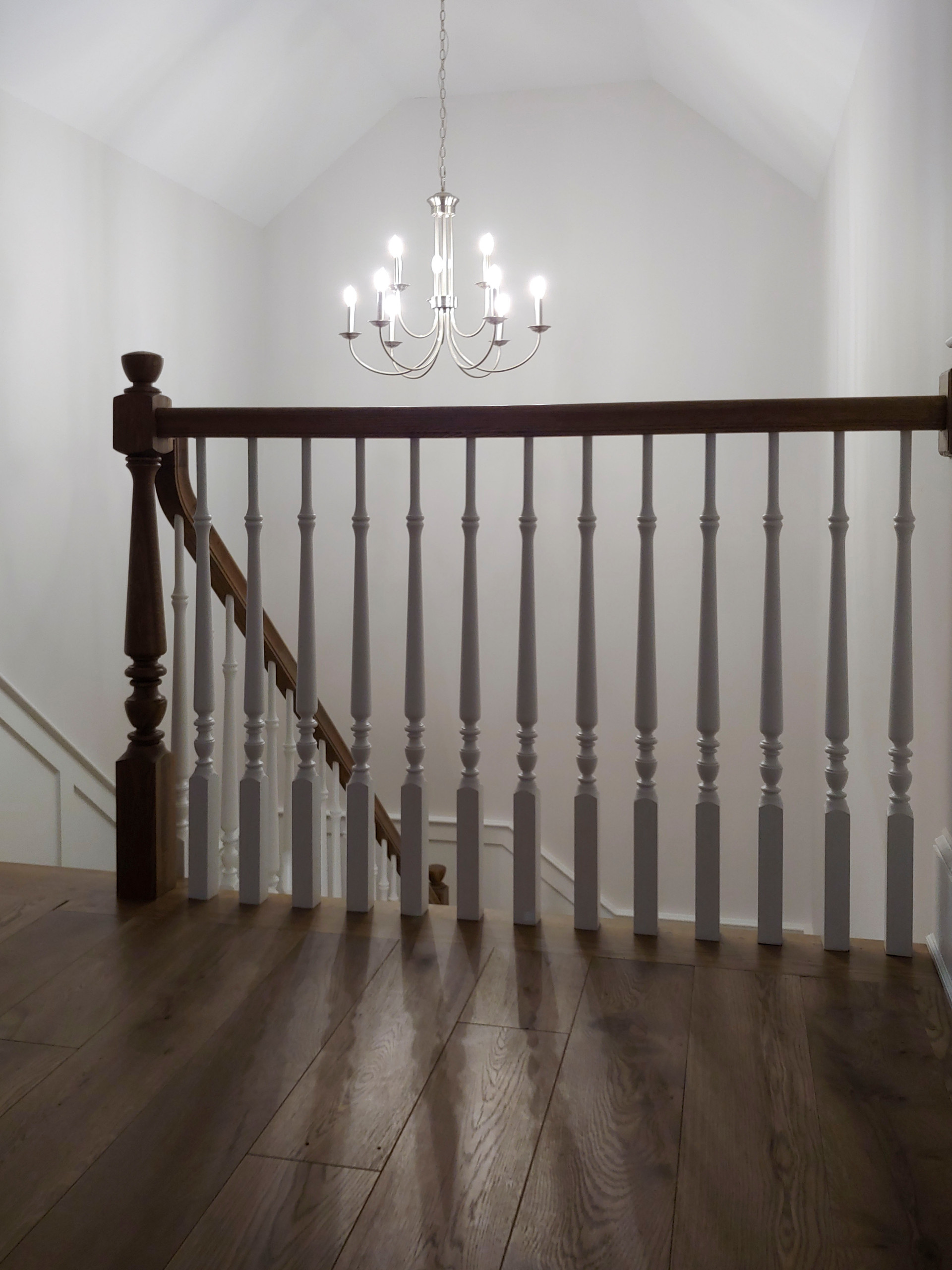 103_Classic Staircase with Stunning Handcrafted Oak Railing System, Aldie VA 201