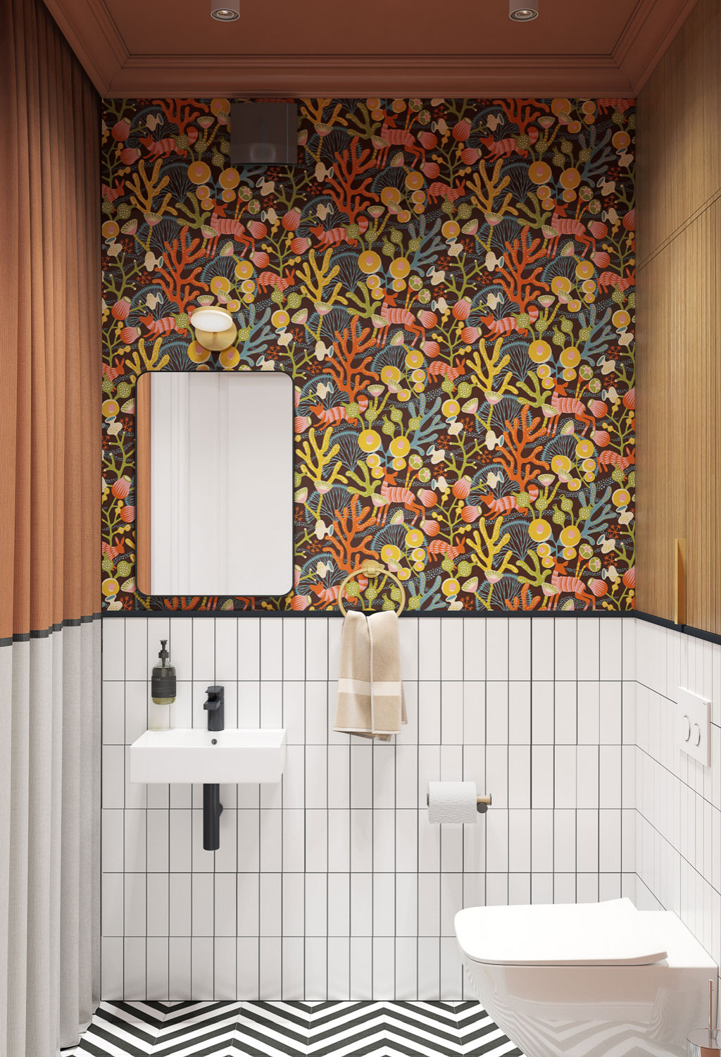 Дизайн интерьера двухуровневой квартиры в г. Раменское