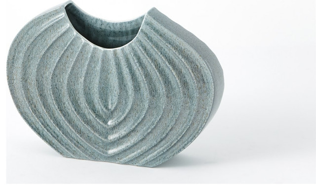 Uttermost Ripple Vase Ripple Vase, Extra Large - Transitional - Vases - by HedgeApple | Houzz