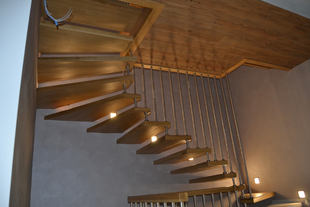 Лестница из дуба Лесная поляна