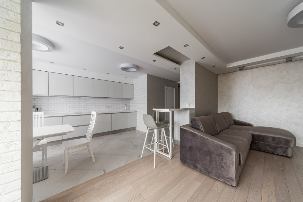 Реализованный проект. Квартира в современном стиле. ЖК Царицынский-2.