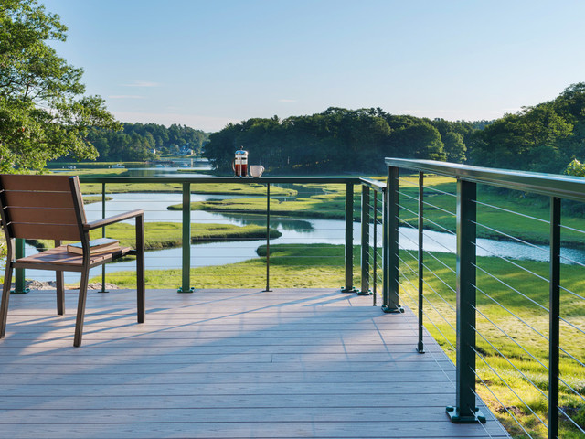 York River Deck Railing contemporary-deck