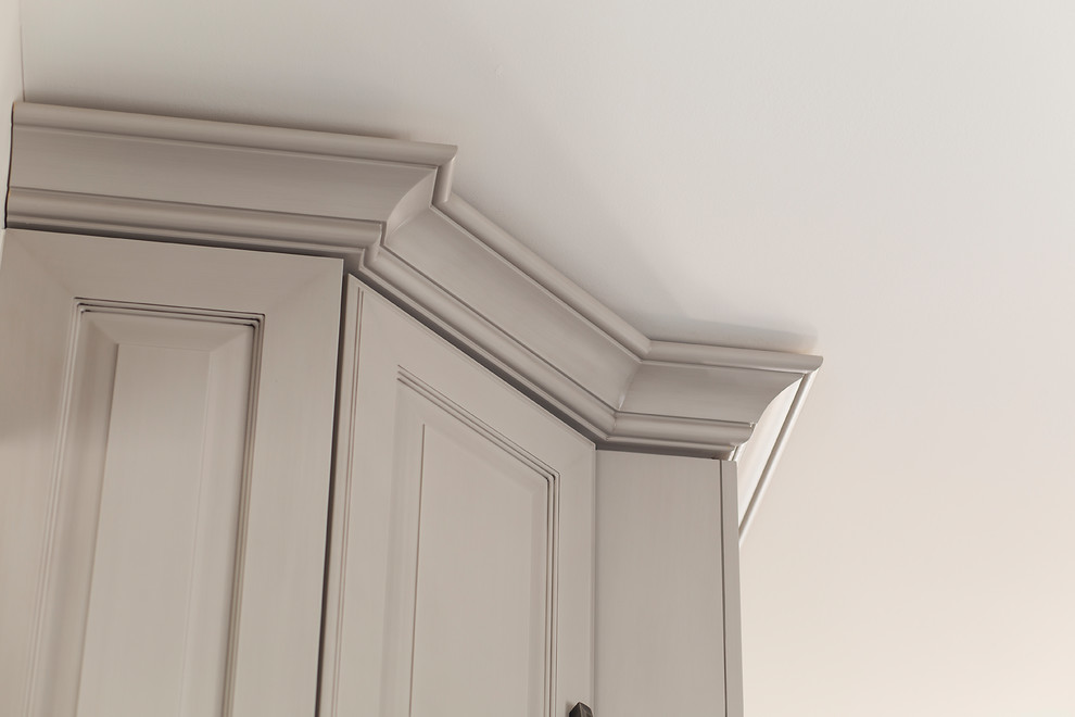 Inspiration for a transitional home design remodel in Toronto