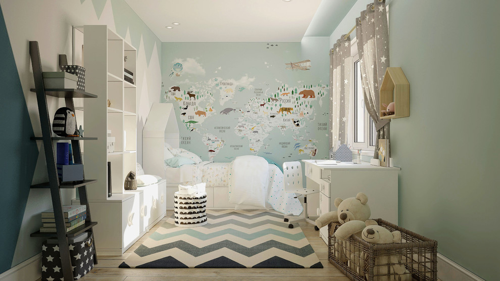 Детская в скандинавском стиле