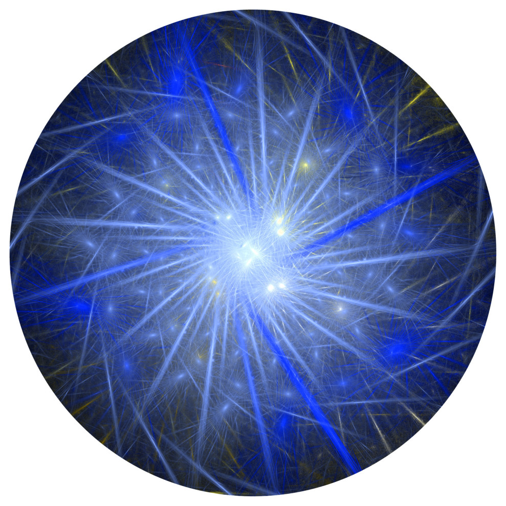 Perpetual Motion Wall Art, 12" Contemporary Metal Wall Art by