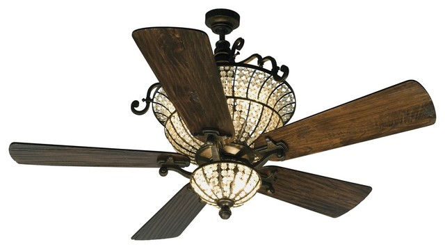 Craftmade 52 Cortana Ceiling Fan Kit Peruvian Bronze