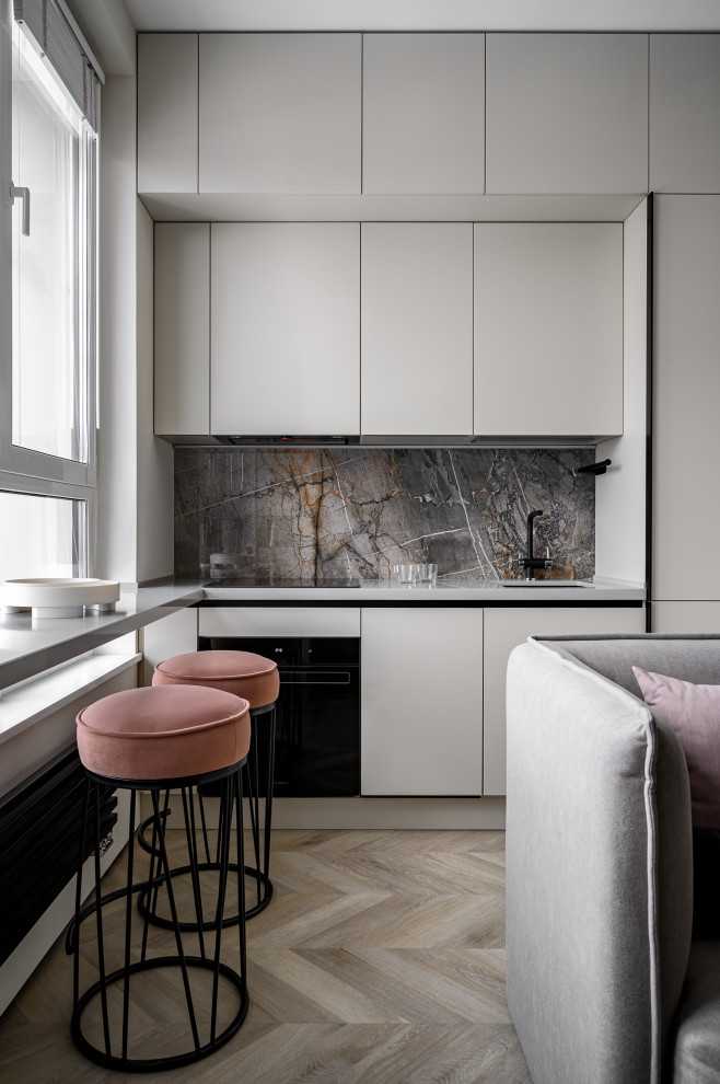 Стильная студия в ЖК "Сердце столицы". Публикация в журнале "Идеи вашего дома"