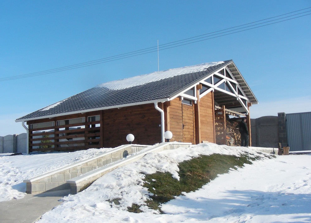 Дача возле леса