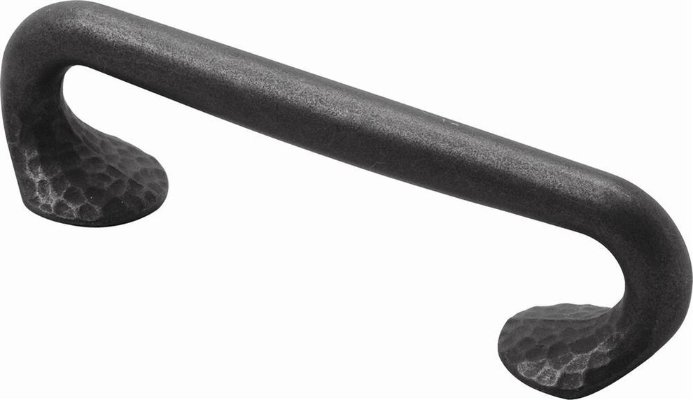 Craftsman Pull, Set of 10, Black Iron Contemporary And