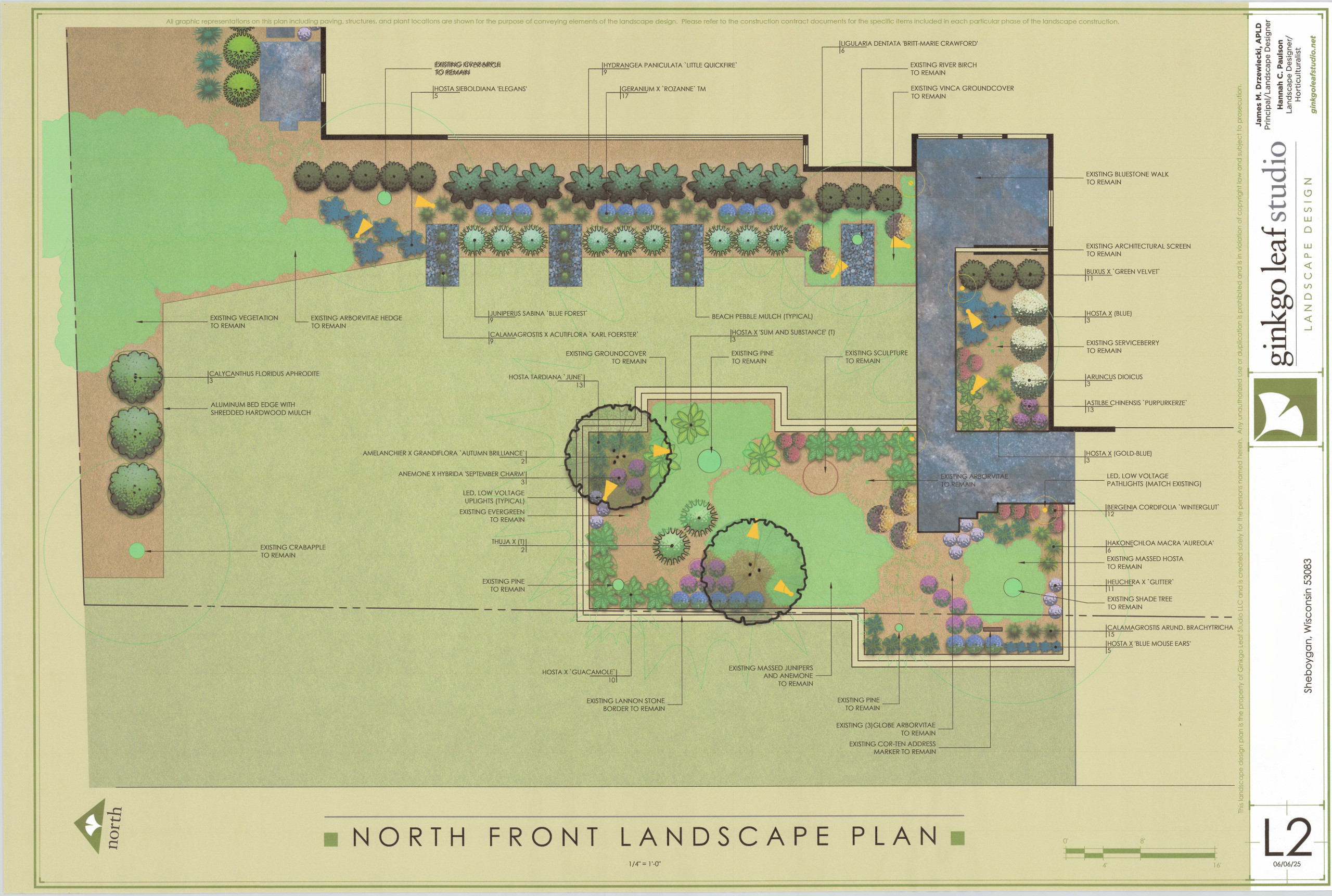 Mid-Century Lake Michigan Landscape - Sheboygan, WI