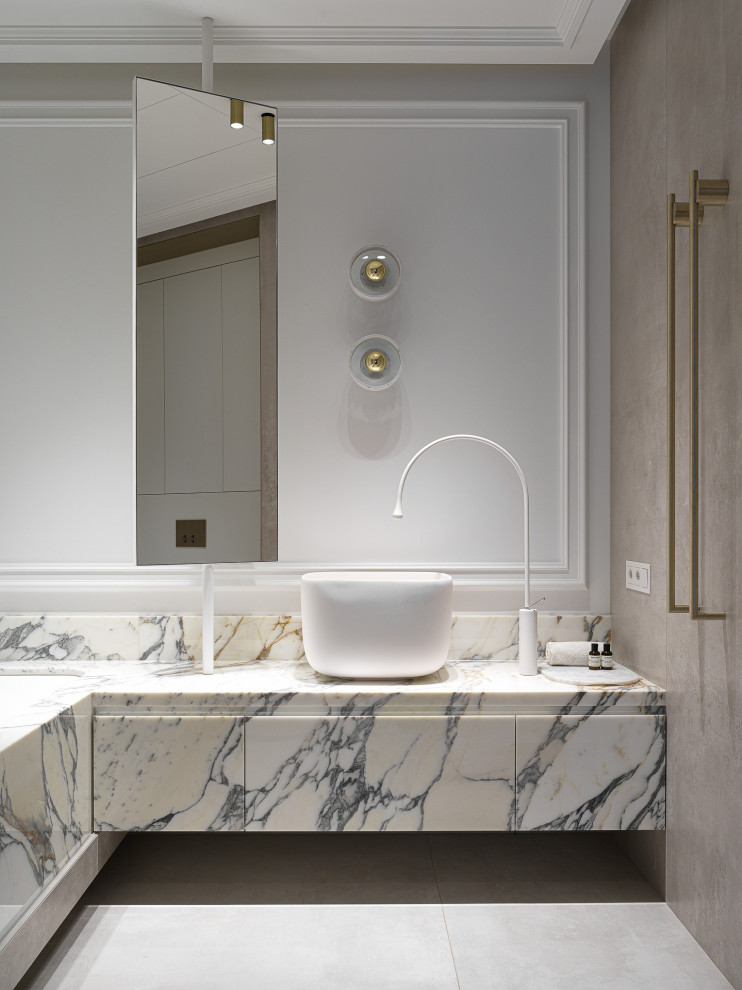 Реализация мебели в проекте в стиле "Тихой роскоши"