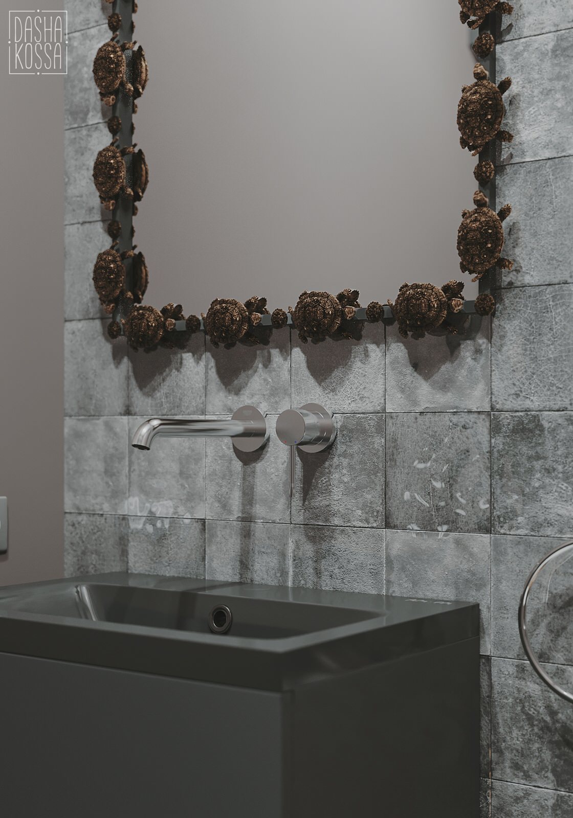 Двухуровневая квартира для загородной жизни в комфортных условиях