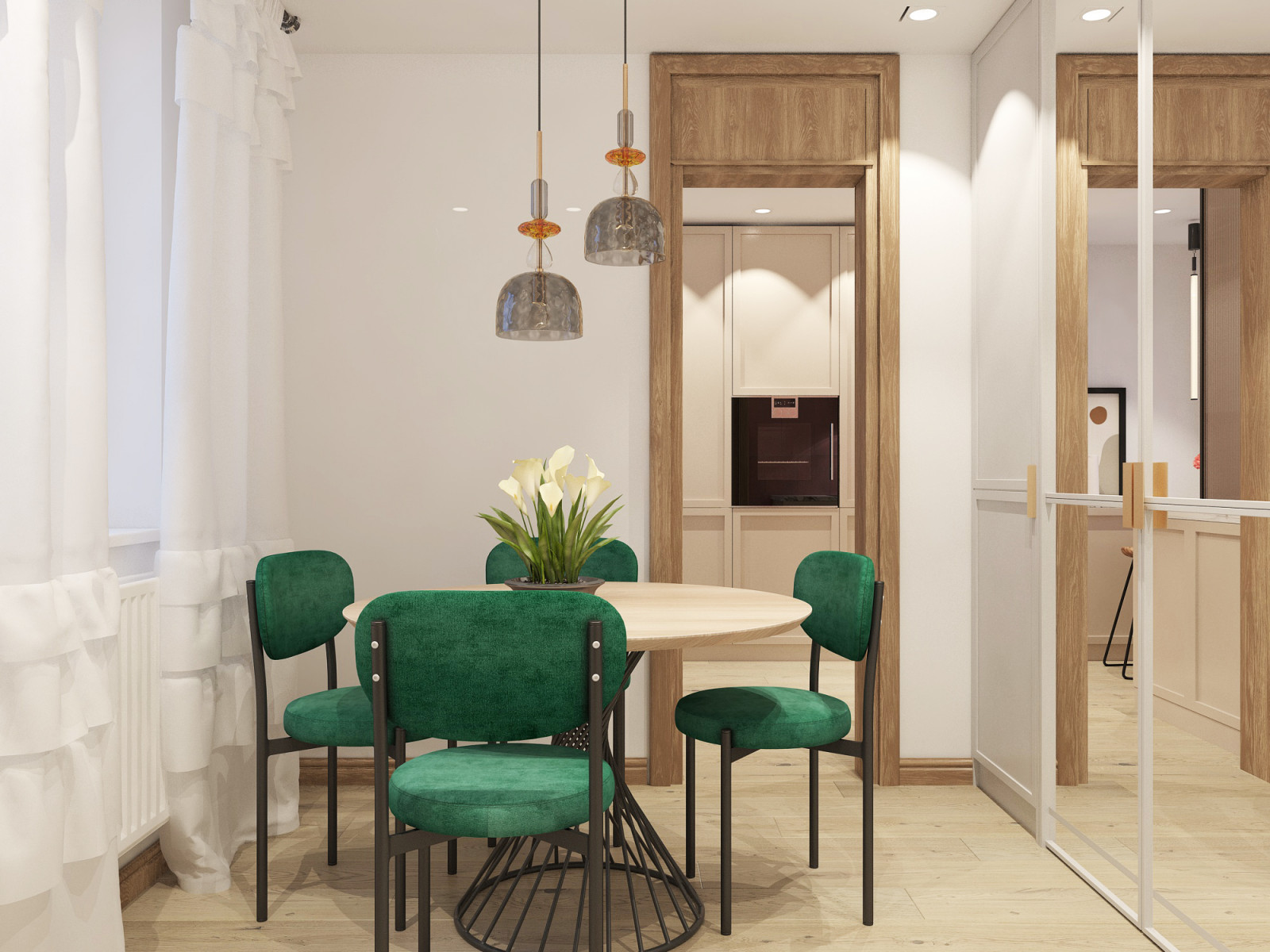 Двухкомнатная квартира в Калуге