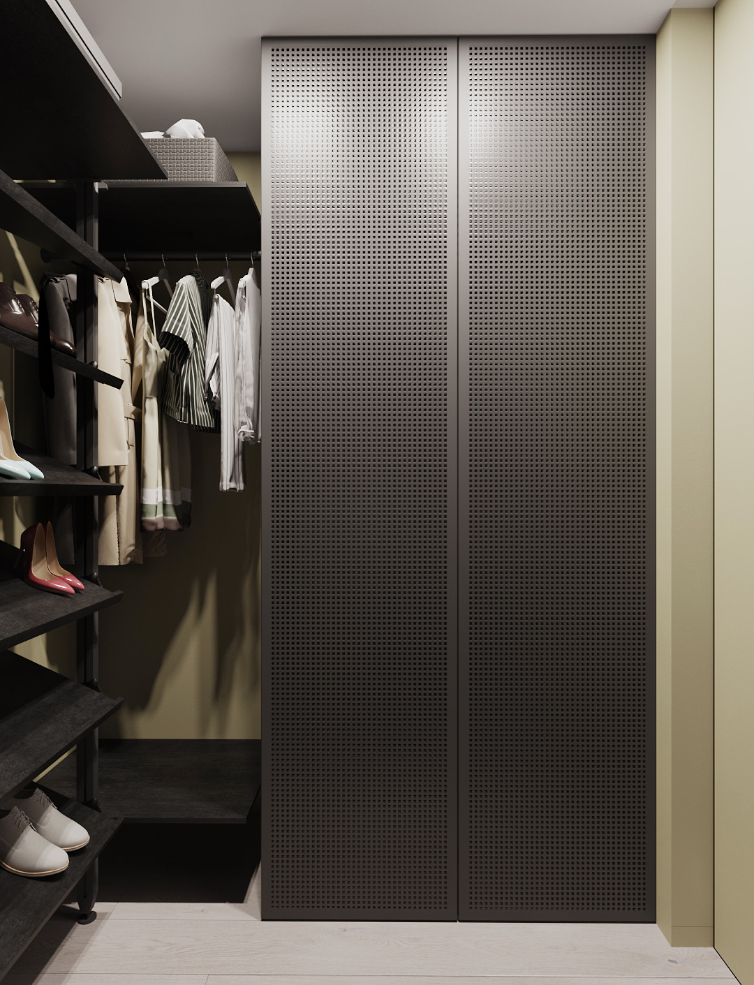 гардеробная при входе