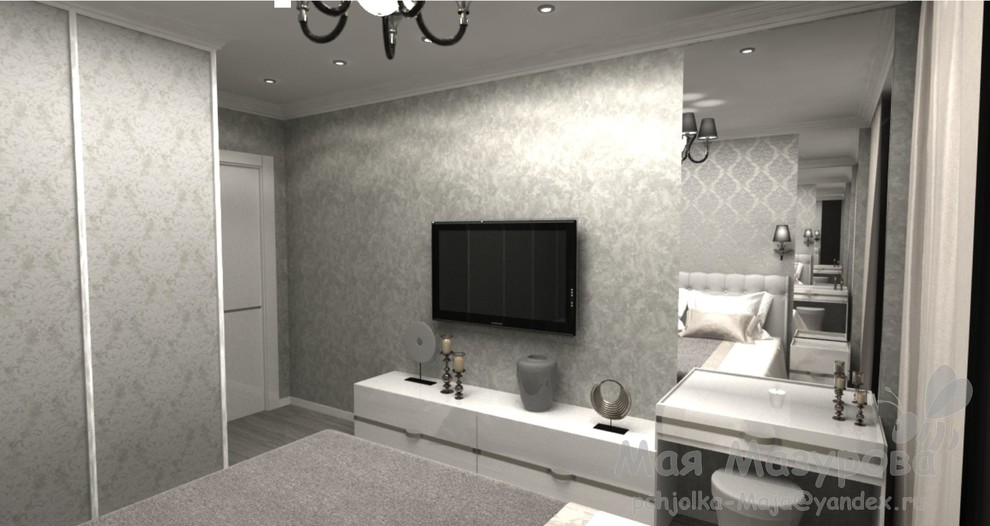 57,6 кв.м. благородной монохромности