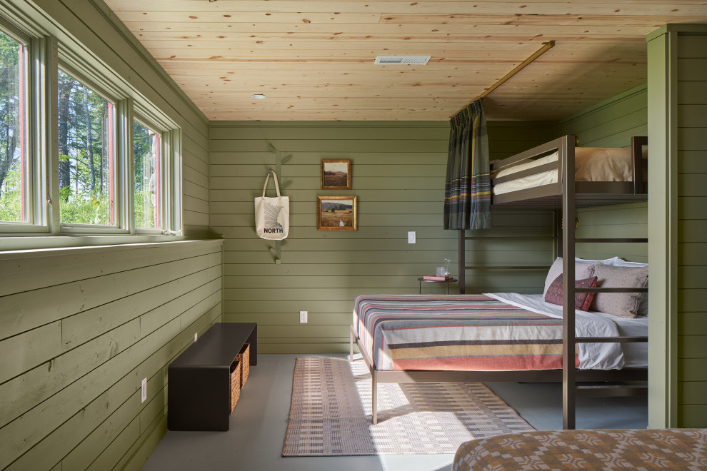 Lake Superior Shorehouse - Nestled on the picturesque shoreline of Lake Superior, this high-end log cabin epitomizes luxury and rustic charm. Its location, set against the backdrop of towering pine forests and the vast expanse of the lake, provides a secluded and tranquil retreat.