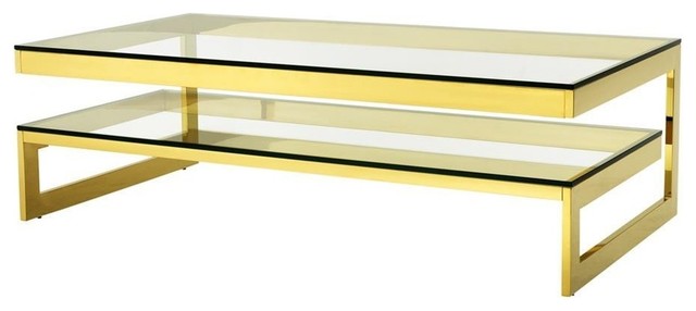 Eichholtz Gamma Coffee Table, Gold