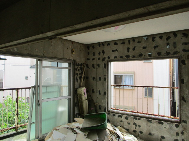 改装工事中和室1