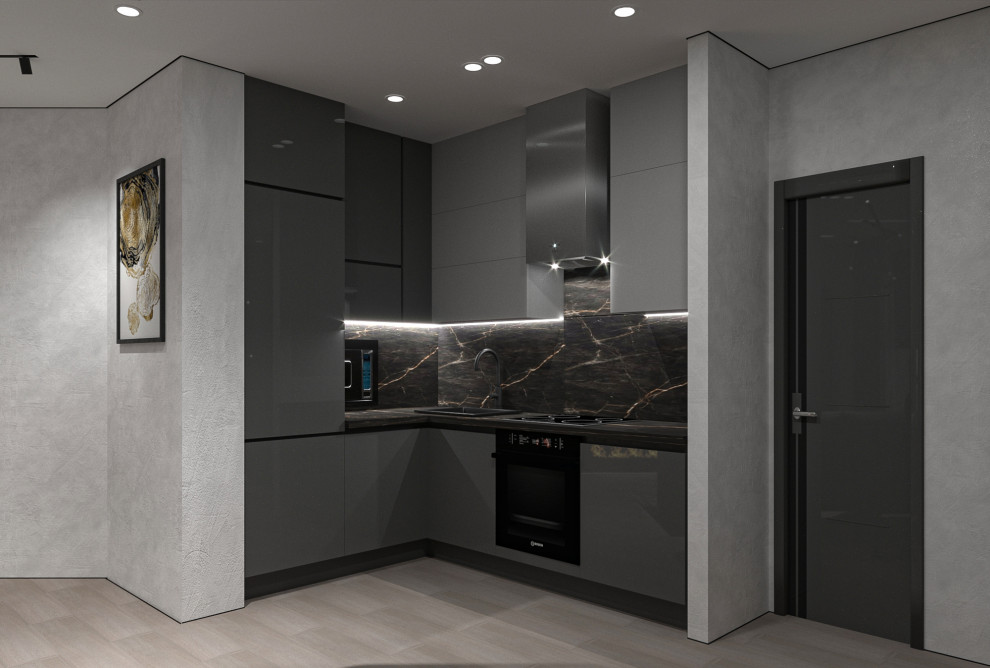 Проект квартиры в современном стиле