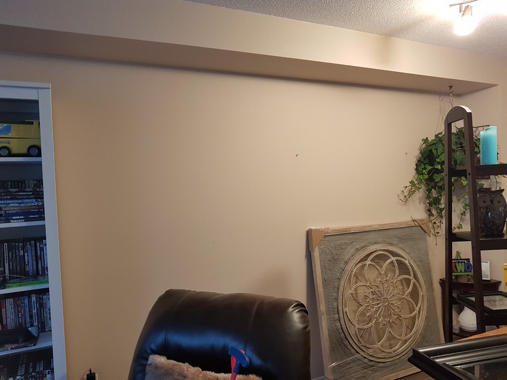 where to hang art on a 'blank' wall