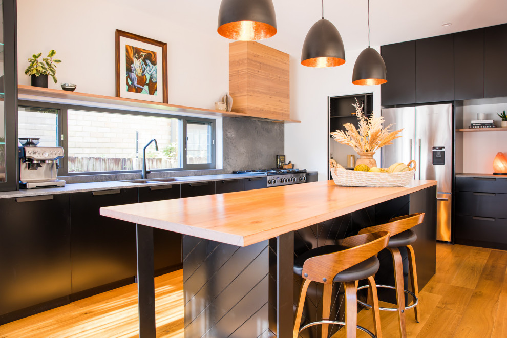 This is an example of an industrial kitchen in Sydney.