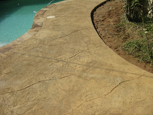 Stamped Concrete Pool Decks american-southwest-swimming-pool-and-hot-tub