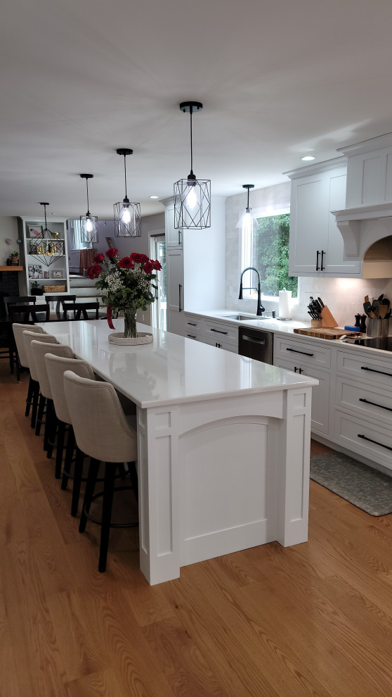 Brown Kitchen Remodel