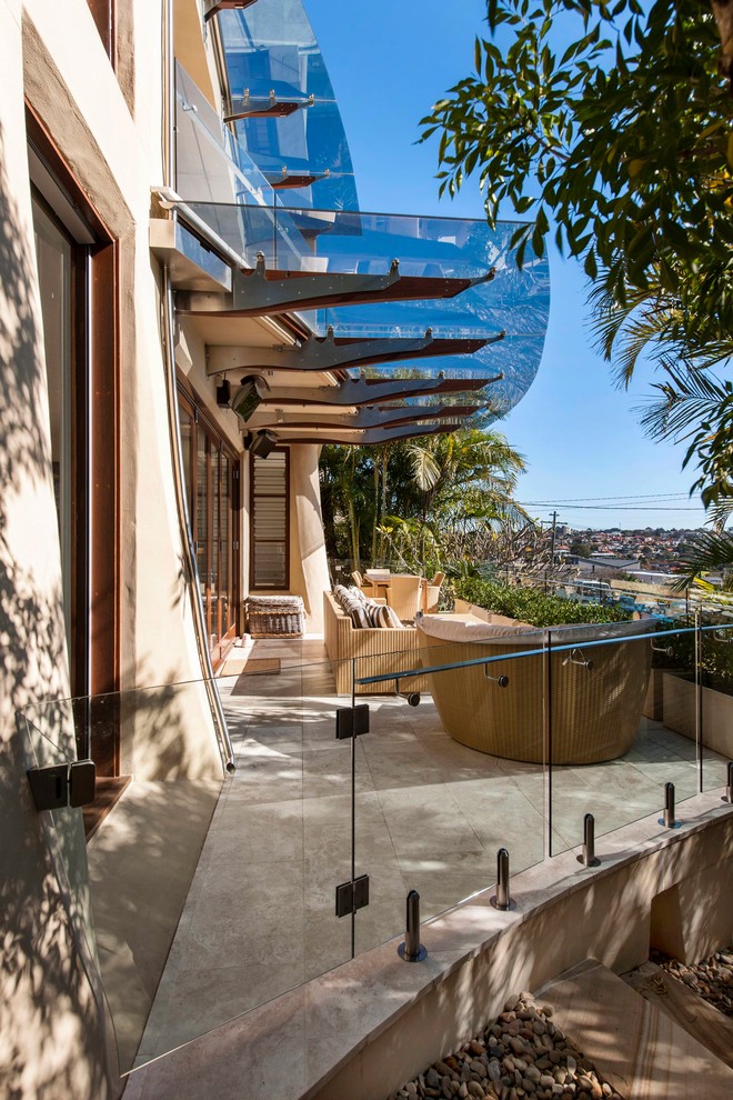 This is an example of a contemporary exterior in Sydney.
