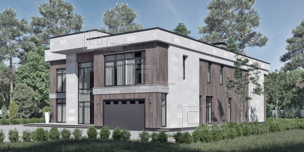 Проект дома с патио