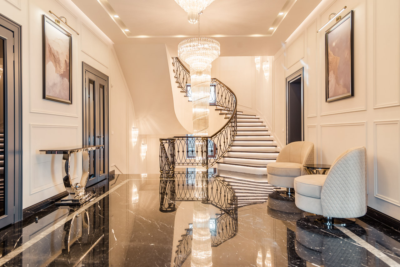 Коттедж. Современный Ар деко