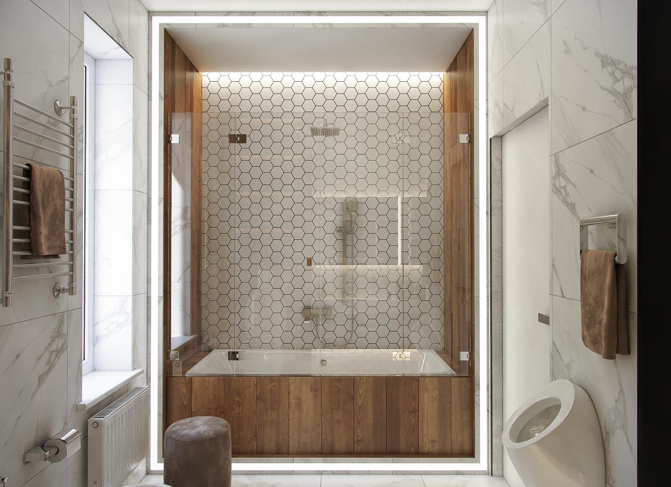 Дизайн-проект квартиры 115 м.кв. Clever Park