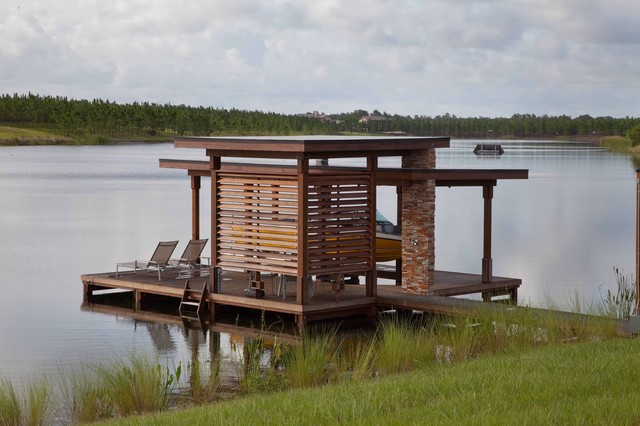 DeLand modern-garden