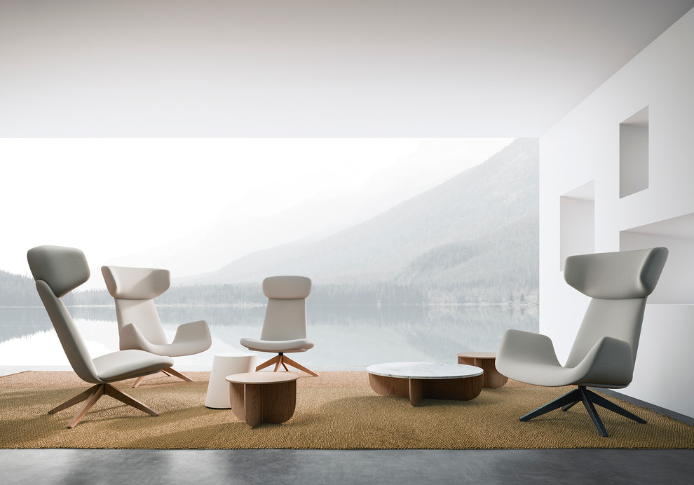 Inspiration for a contemporary living room in London.