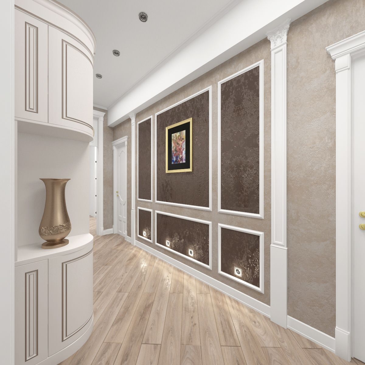 Дизайн-проект квартиры по ул. Серышева