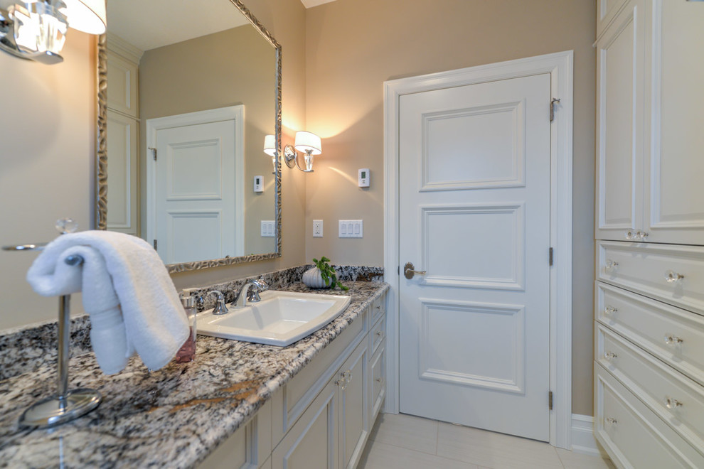 Home design - transitional home design idea in Edmonton