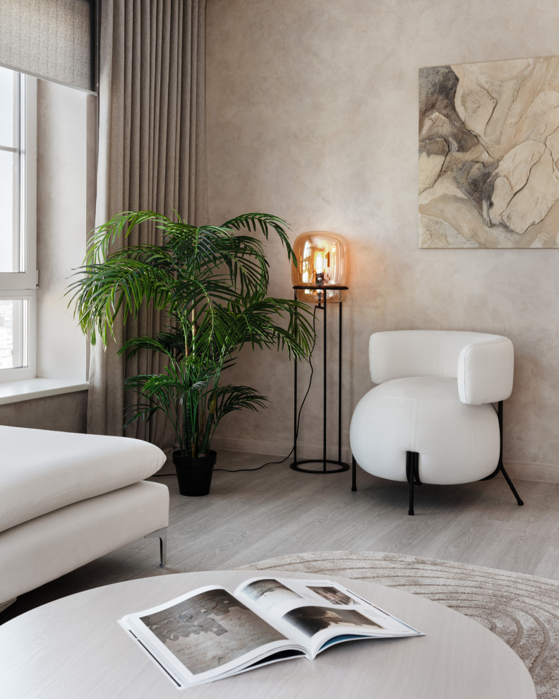 Квартира в минимализме в Москве