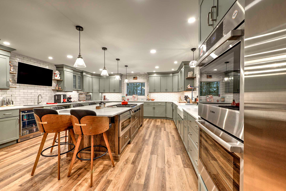 Open Concept Kitchen Remodel - Gill, MA