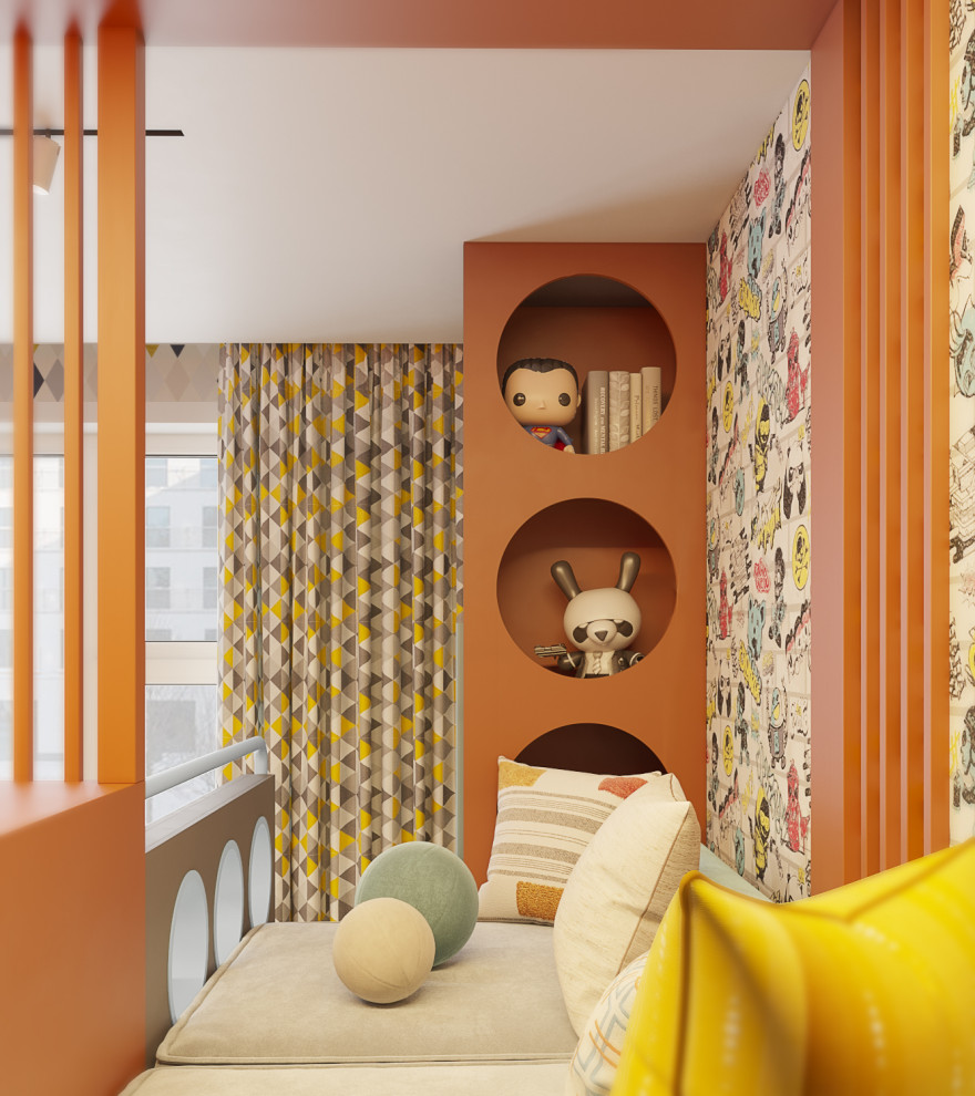 Дизайн интерьера детской комнаты в квартире в ЖК на Декабристов