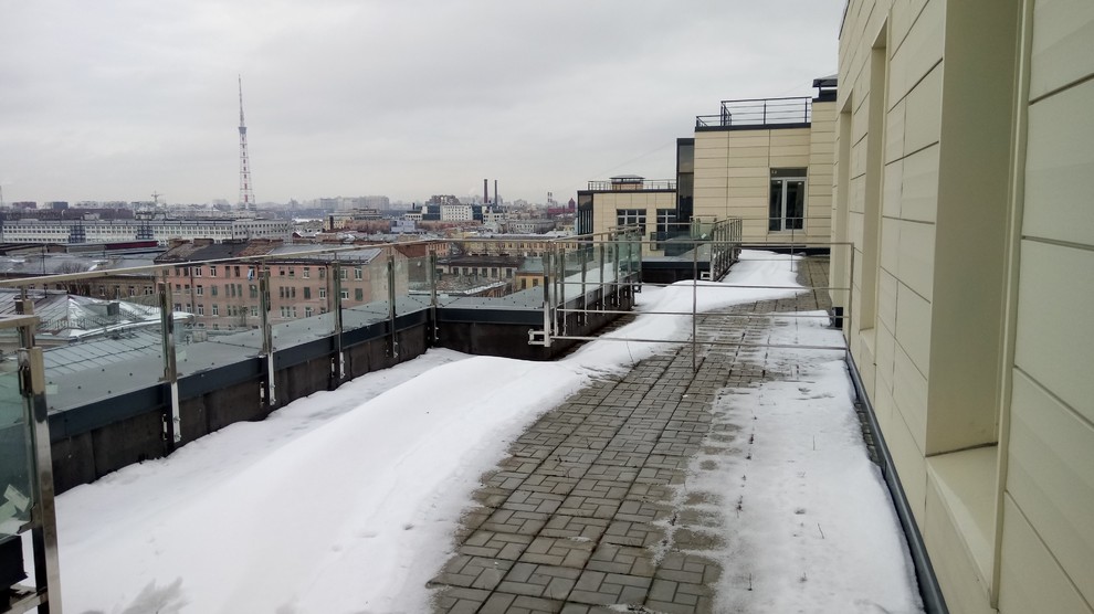 Терраса на крыше