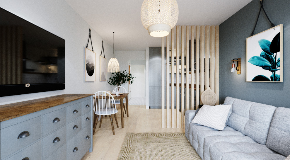 ДИЗАЙН ПРОЕКТ КВАРТИРЫ ЗАЛ-СТУДИИ г.Томск