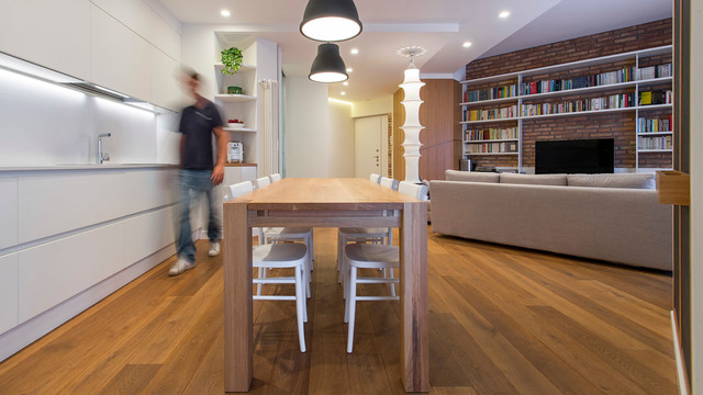 Garbatella contemporaneo-cocina
