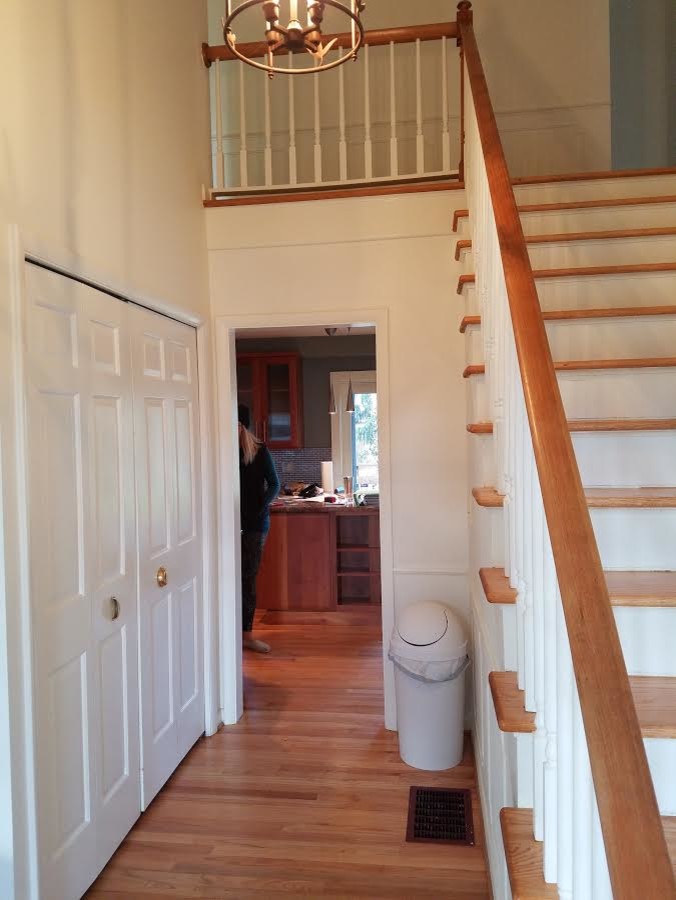 Wallpaper Install: Entryway