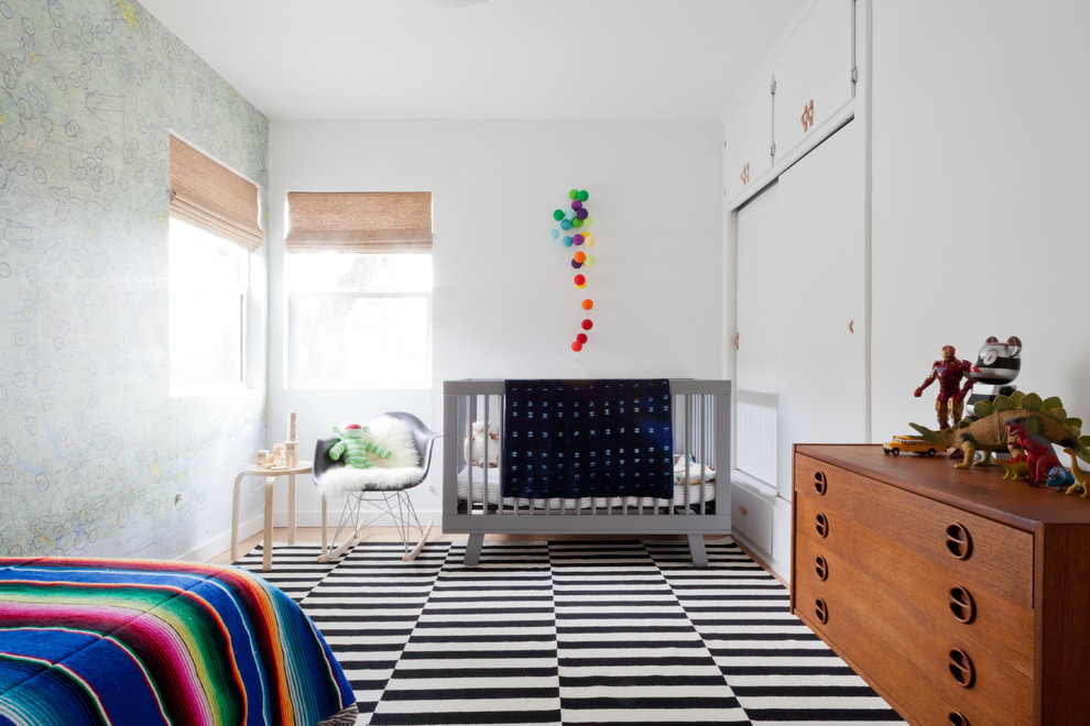 Design ideas for an eclectic kids' room in Los Angeles.