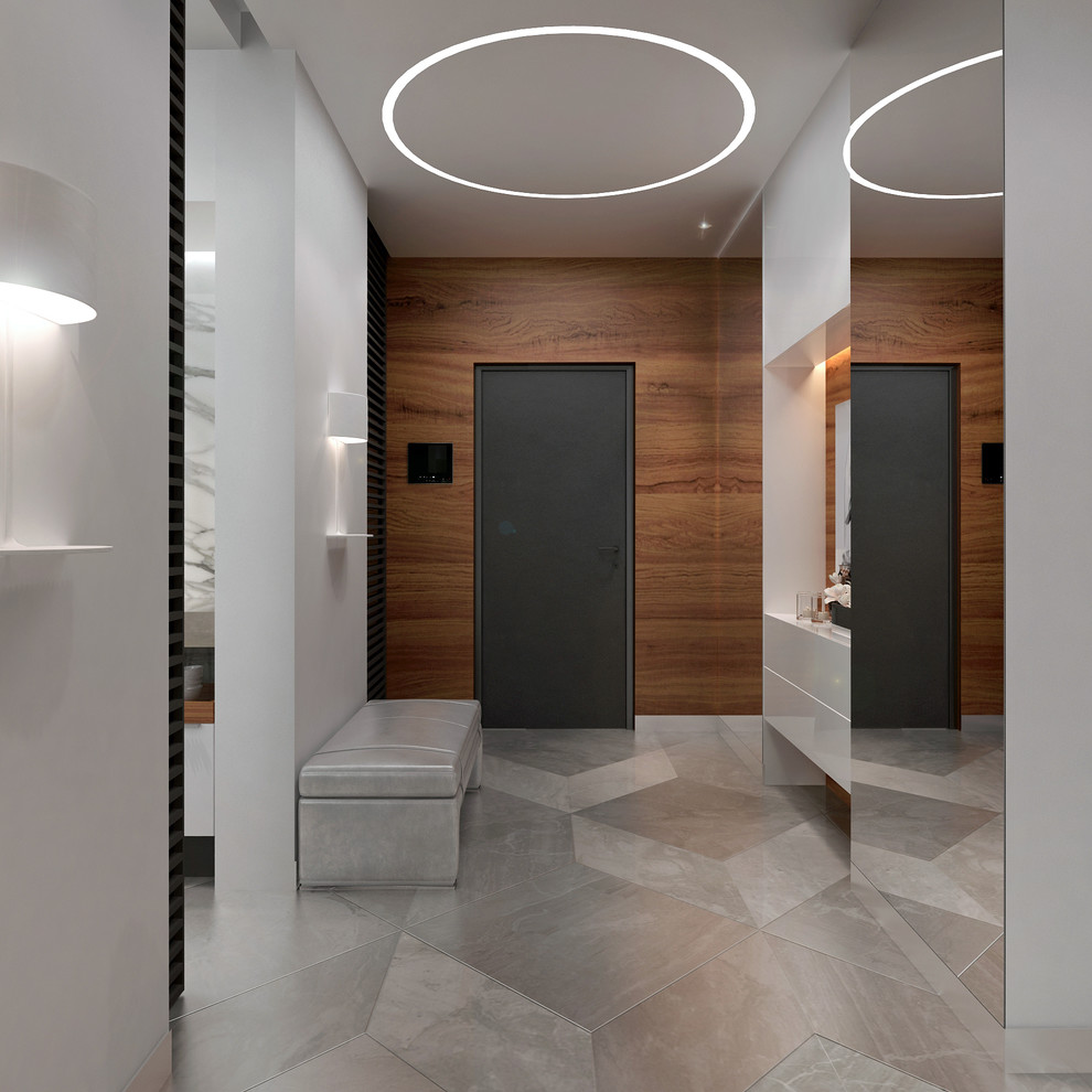 Дизайн-проект трехкомнатной квартиры в современном стиле г.Иркутск