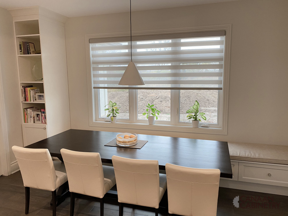 Inspiration for a transitional dining room remodel in Toronto