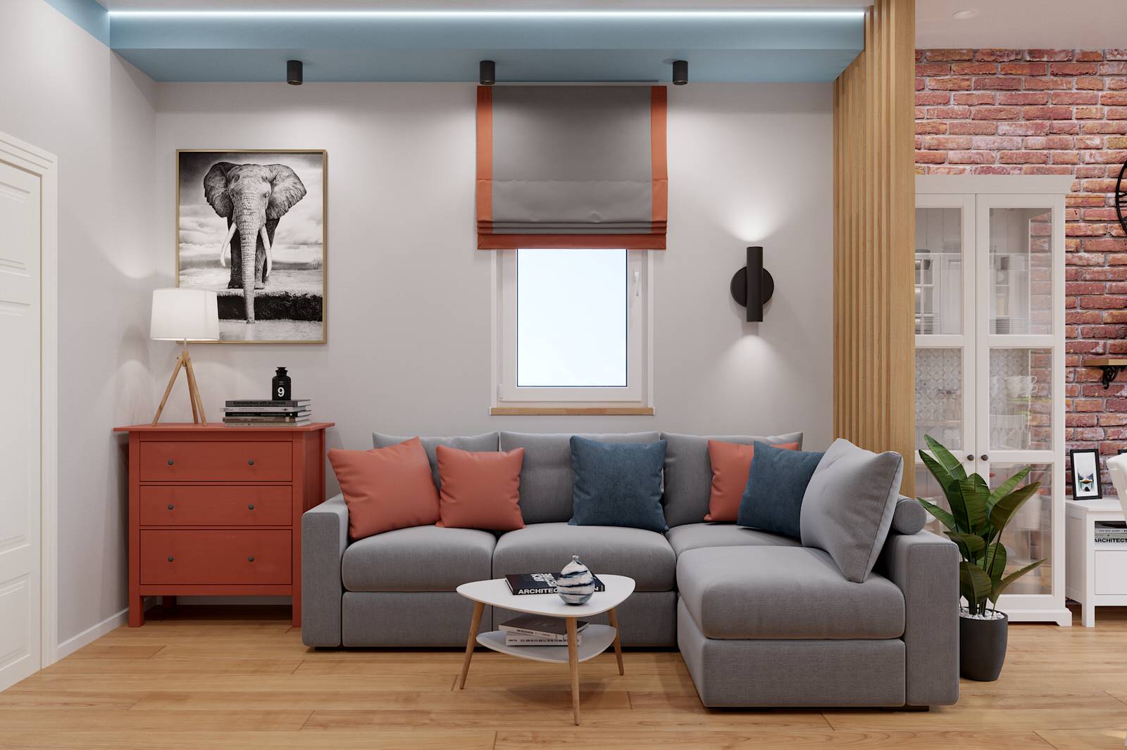 Дизайн проект таунхауса в Вартемягах