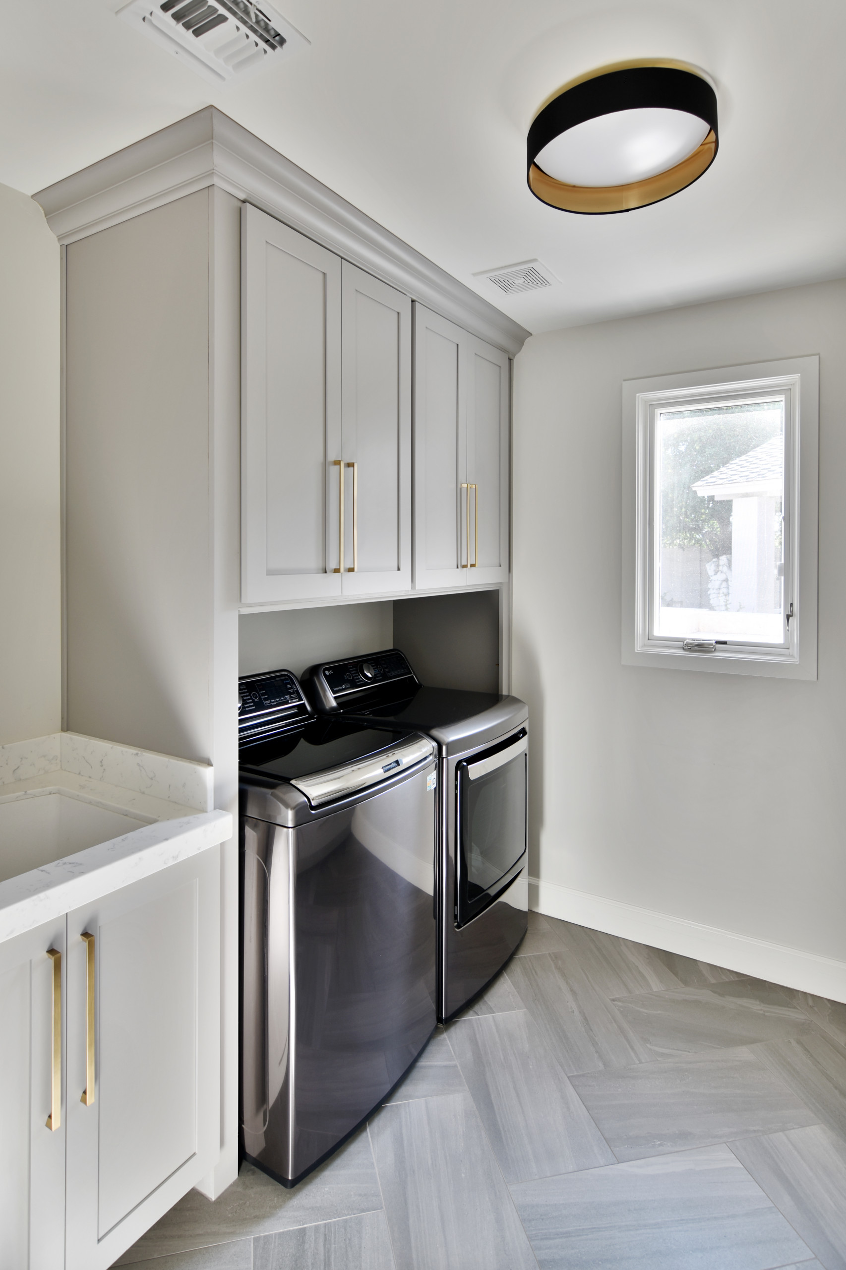 Sophisticated Laundry Room